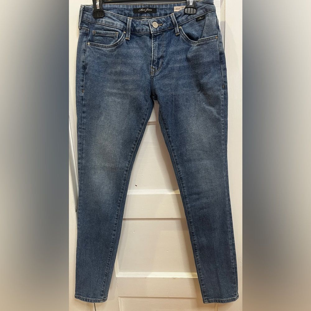 Mavi Women's Alexa Mid Rise Skinny Jeans Size 28/32 - Picture 1 of 8